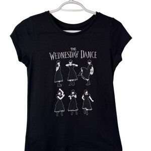 Wednesday black the Wednesday dance graphic t-shirt size US XL Kids